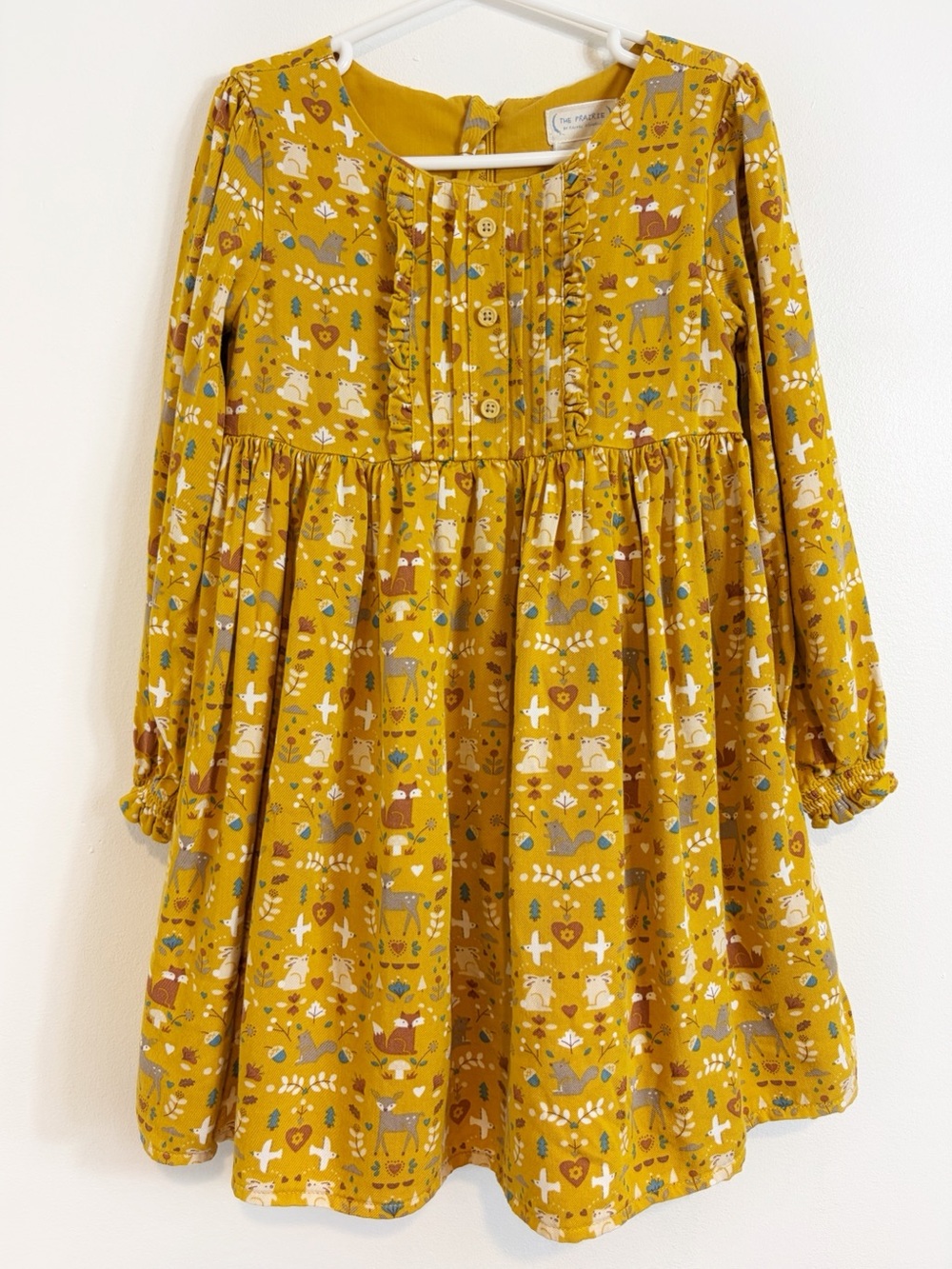 The Prairie Rachel Ashwell Autumn Folk Woodland Cottagecore Dress FLAWS